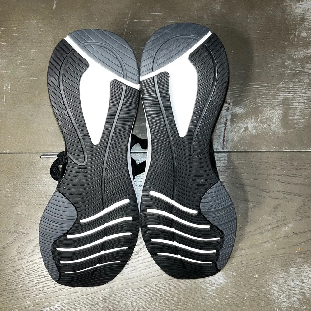 Adidas Bounce Black White Thick Lace Up Sneakers NWOB Mens US 7
